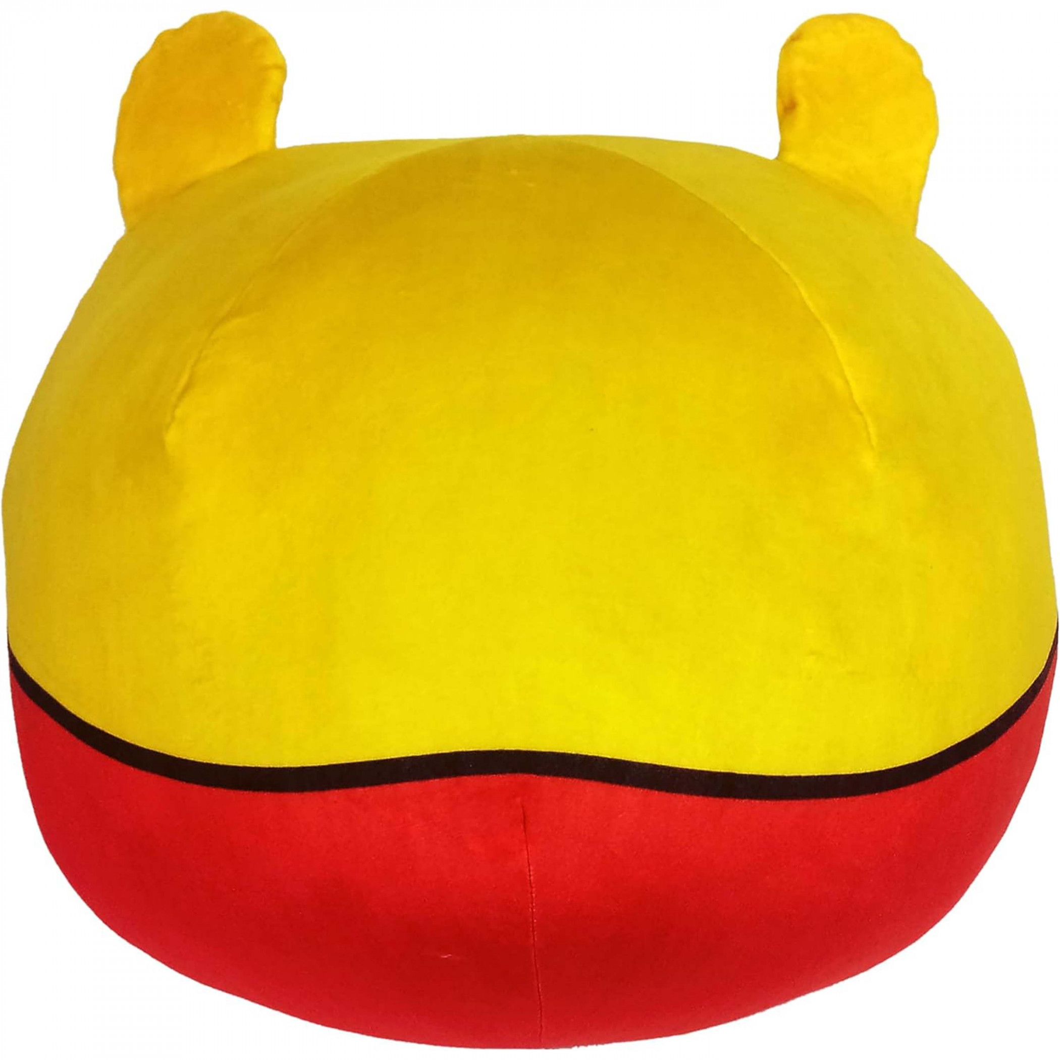 Winnie The Pooh Happy Face 11" Round Cloud Pillow
